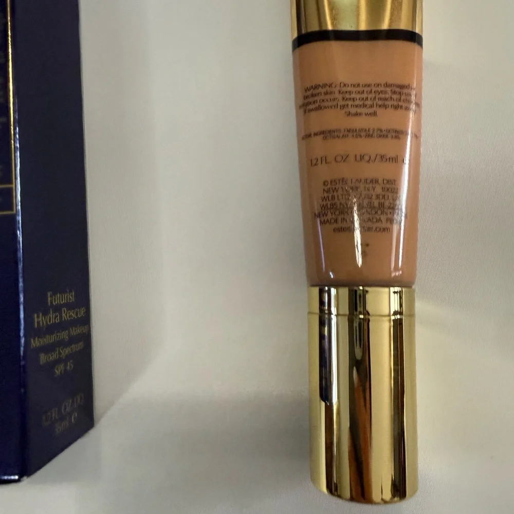 Estee Lauder NWT Futurist Hydra Rescue Moisturizing Makeup - Beige Foundation